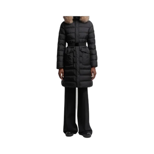 Moncler Khloesse Hooded Long Down Coat