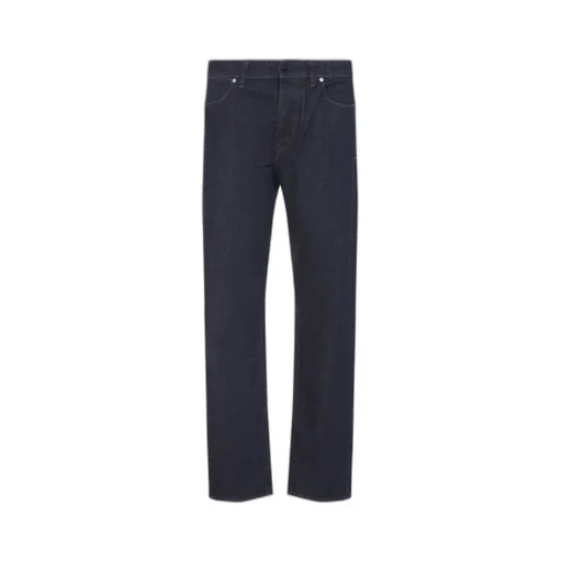 Stone Island Logo Patch Tapered Fit Jeans