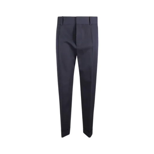Dsquared2 Logo Plaque Turn Up Pants