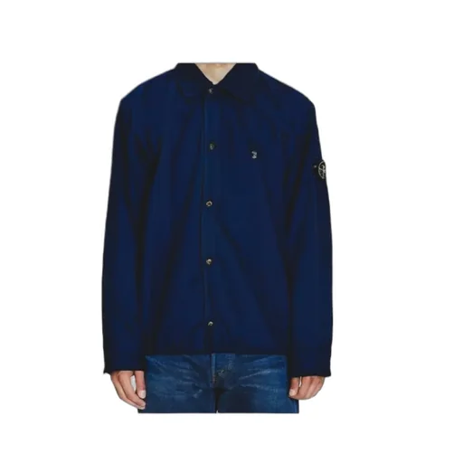 Stone Island Logo Patch Overshirt