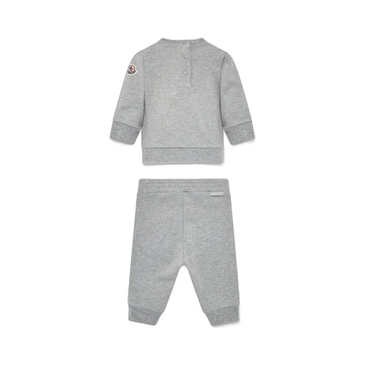 Embroidered Teddy Bear Cotton Sweatsuit Set