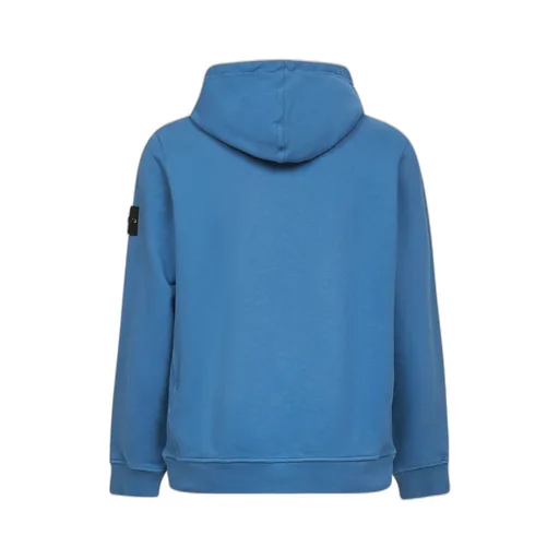 Stone Island Logo Patch Drawstring Hoodie