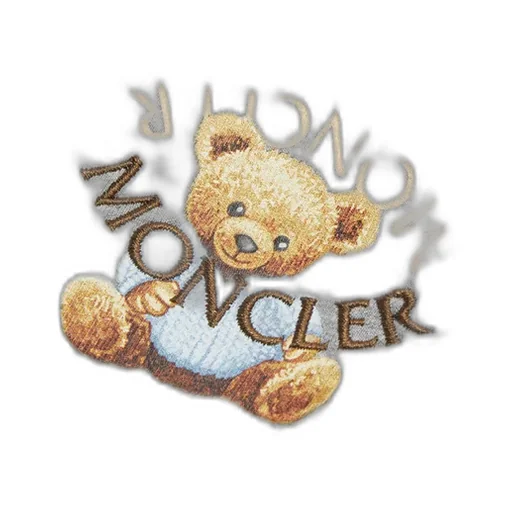 Embroidered Teddy Bear Cotton Sweatsuit Set