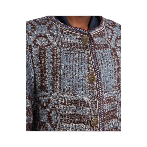 Bouclé Jacquard Coat