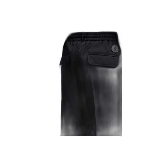 Wool Blend Gabardine Tailored Pants