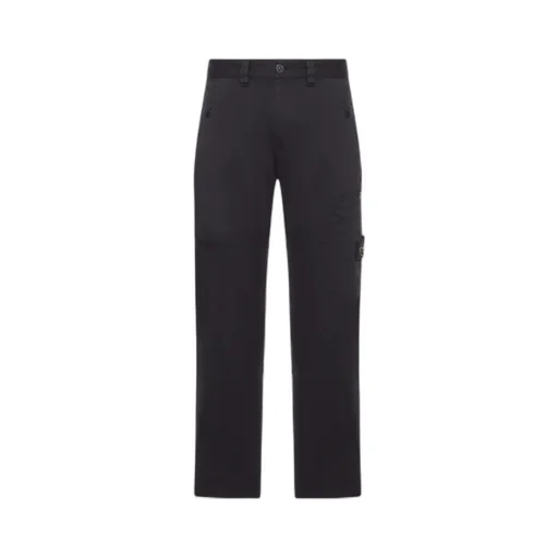 Cargo-Pocket Straight-Leg Trousers
