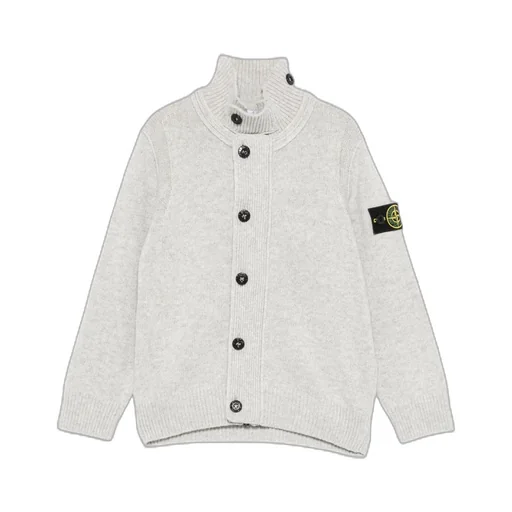 Long-Sleeved Knitted Cardigan