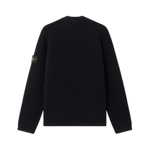Side-Zip Logo-Patch Jumper