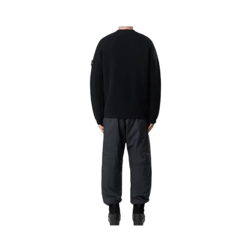 Side-Zip Logo-Patch Jumper