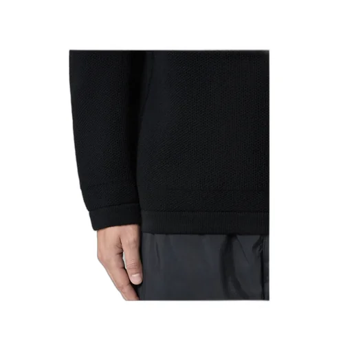 Side-Zip Logo-Patch Jumper