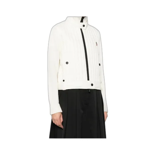 Moncler Grenoble High Neck Quilted Cardigan