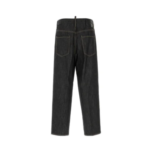 Five-Pocket Wide-Leg Jeans