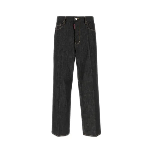 Five-Pocket Wide-Leg Jeans