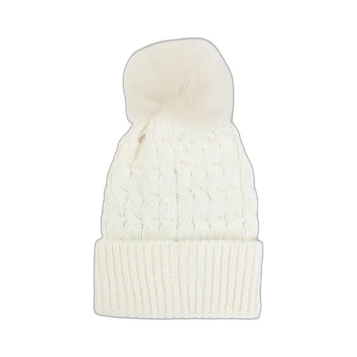 Moncler Grenoble Pompom Cable Knit Beanie