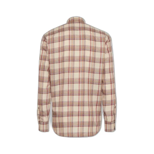 Dsquared2 Checked Curved Hem Shirt