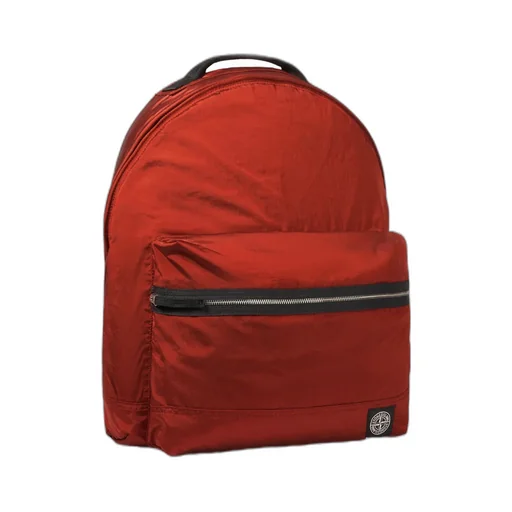Backpack With Front Pocket And Ripstop Lining