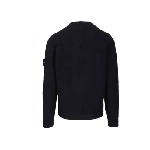 Stone Island Logo Patch Crewneck Jumper