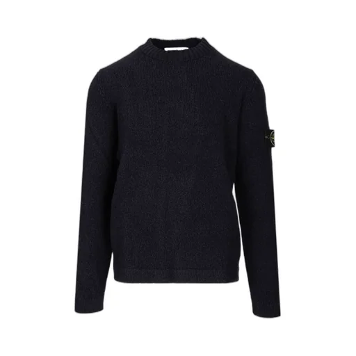 Stone Island Logo Patch Crewneck Jumper