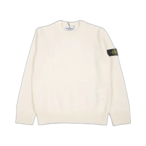 Stone Island Junior Logo Patch Knitted Jumper
