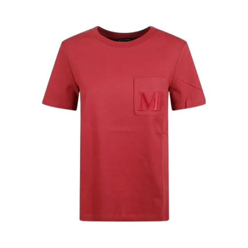 's Max Mara Madera Logo Embroidered Crewneck T-Shirt