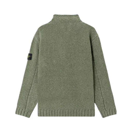 Stone Island Logo Patch Crewneck Sweater