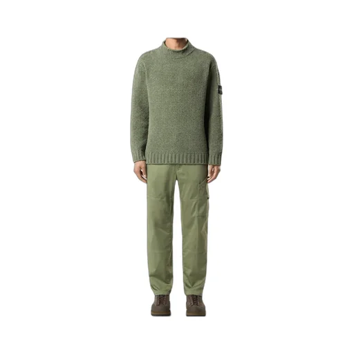 Stone Island Logo Patch Crewneck Sweater