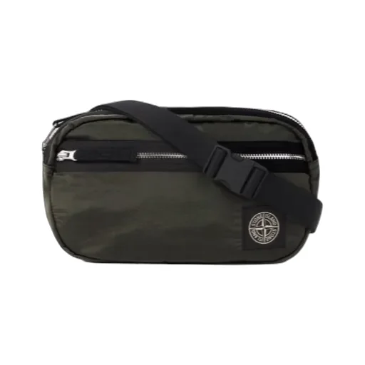 Stone Island Logo Patch Belt Bag