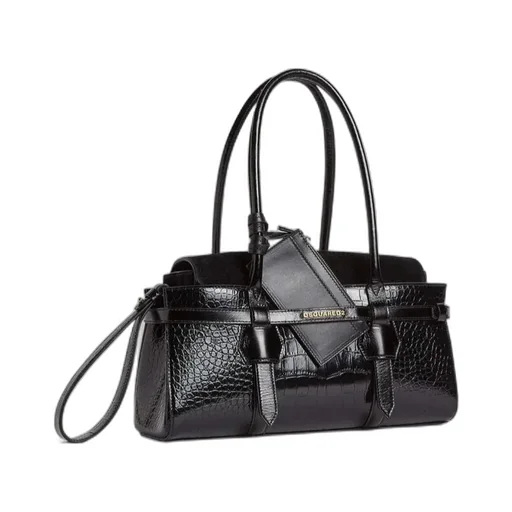 Dsquared2 Logo Stamp Twin Shoulder Bag