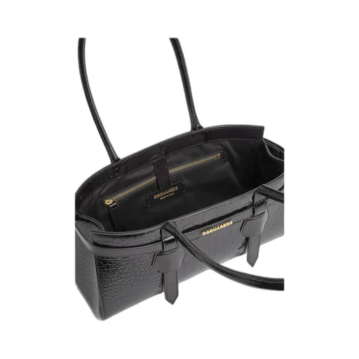 Dsquared2 Logo Stamp Twin Shoulder Bag