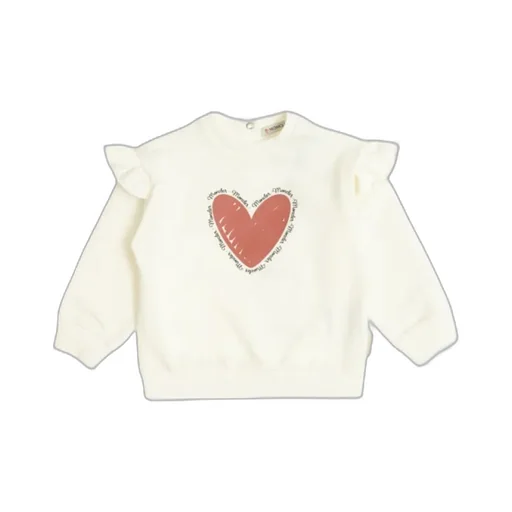 Heart-Print Sweatshirt
