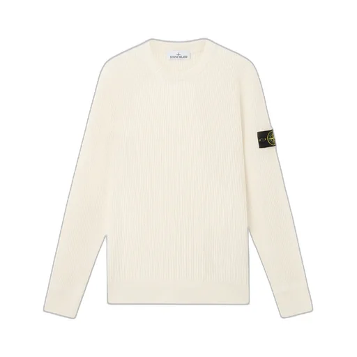 Stone Island Logo Patch Knitted Jumper