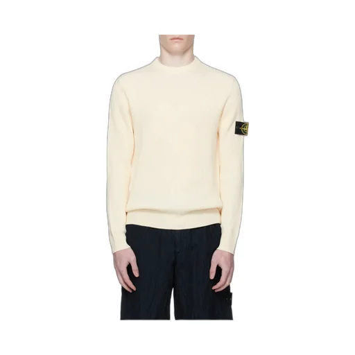 Stone Island Logo Patch Knitted Jumper