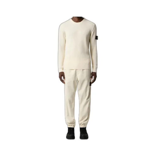 Stone Island Logo Patch Knitted Jumper