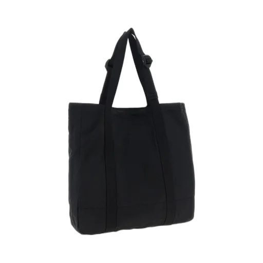 Stone Island Logo Patch Shopping Bag