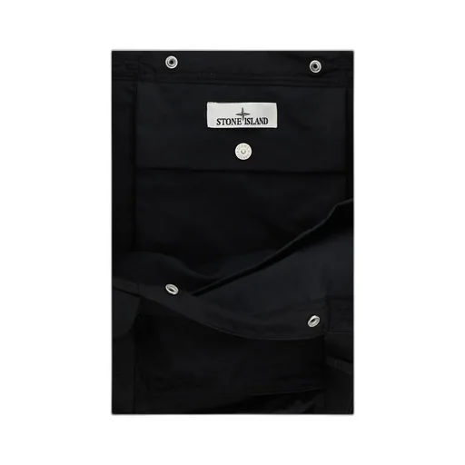 Stone Island Logo Patch Shopping Bag