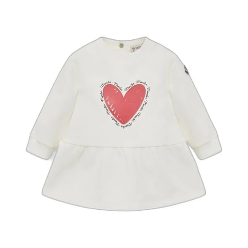 Heart Motif Cotton Dress