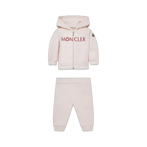 Embroidered Heart Logo Cotton Sweatsuit Set