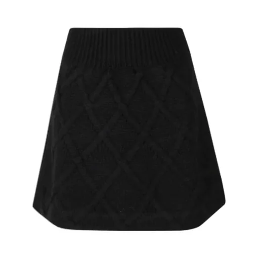 Wool Mini Skirt