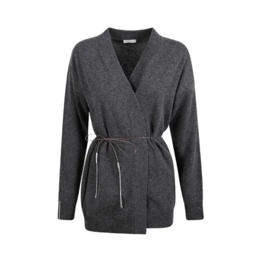 Strappy Knitted Cardigan