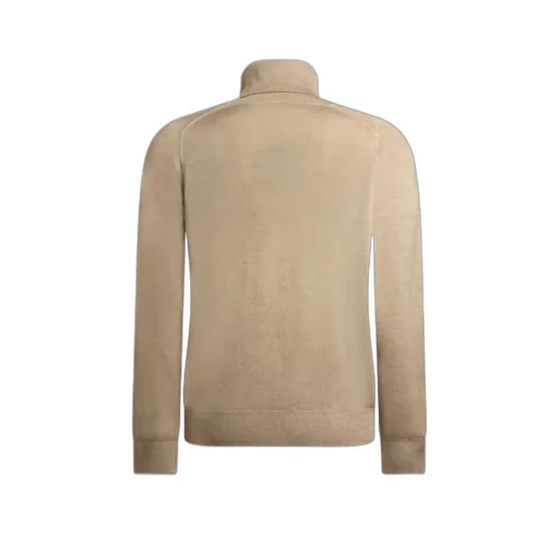 Wool Turtleneck With Pegaso Logo