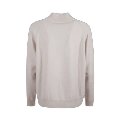 Peserico Bead-Detailed Turtleneck Jumper