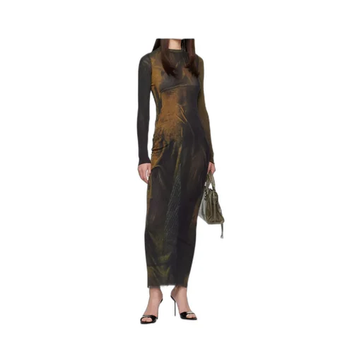 The Acid Water Printed Maxi Dress
