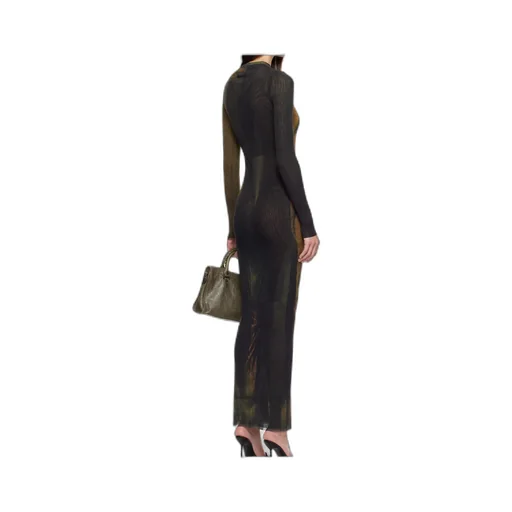 The Acid Water Printed Maxi Dress