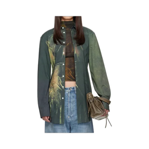 The Acid Water Printed Buttoned Shirt