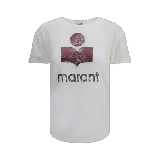 Isabel Marant ÉToile Koldi Logo Printed Crewneck T-Shirt