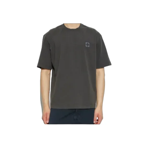 Stone Island Logo Patch Short Sleeve T-Shirt