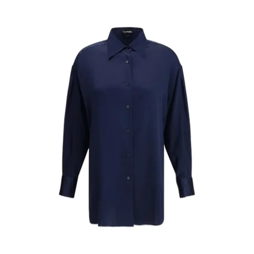 Tom Ford Satin Relaxed Fit Shirt