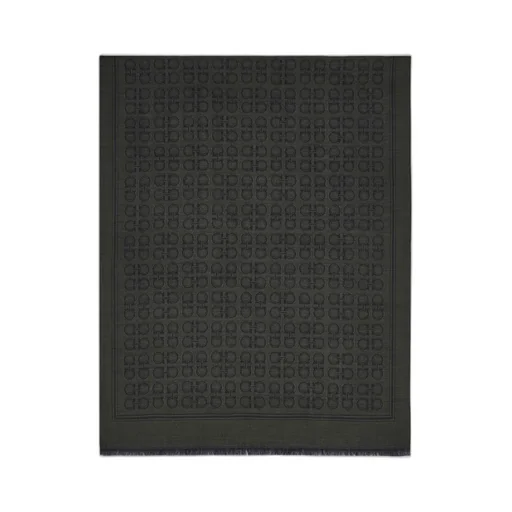 Ferragamo Gancini Fringed Scarf