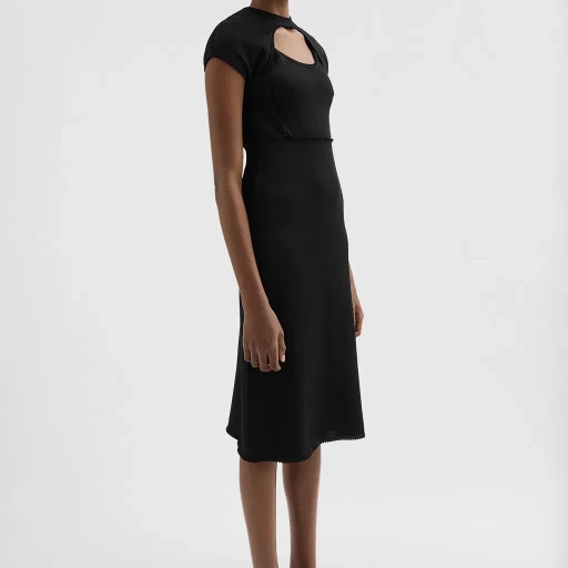 Viscose Knit Kimono Dress