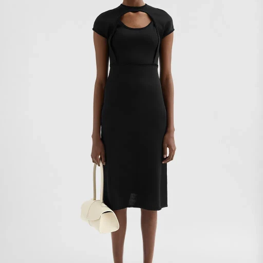 Viscose Knit Kimono Dress
